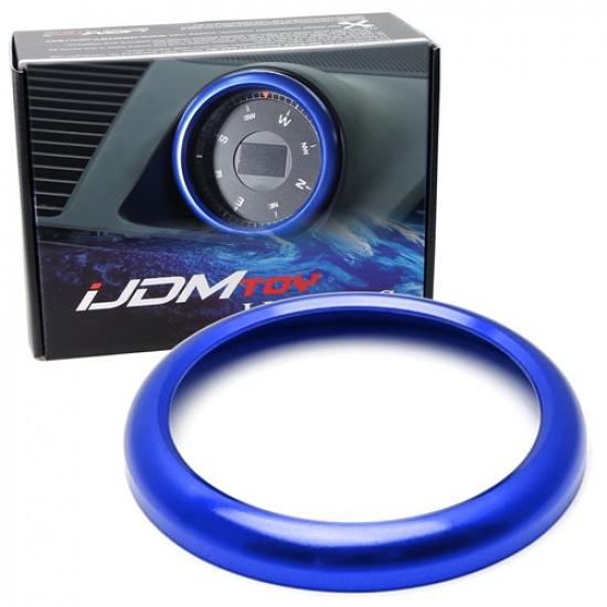 

Sports Blue Dash Clock Decoration Ring For Porsche Cayenne 911 Macan 718 Cayman
