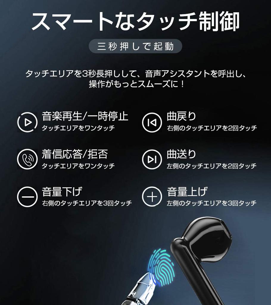 Bluetooth Small Mini Wireless Instant Noise Separate Left and Right Comfortable IPX5 Automatic Charging Siri Compatible with 5.1 Earbuds, Earbuds,