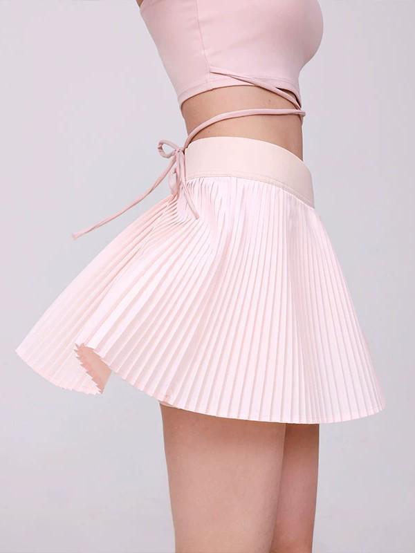 Women's Casual Sporty Pleated Skort - Breathable Tennis & Fitness Wear