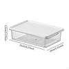 Food Container with Lid for Refrigerator, Organizer Lunch And Products