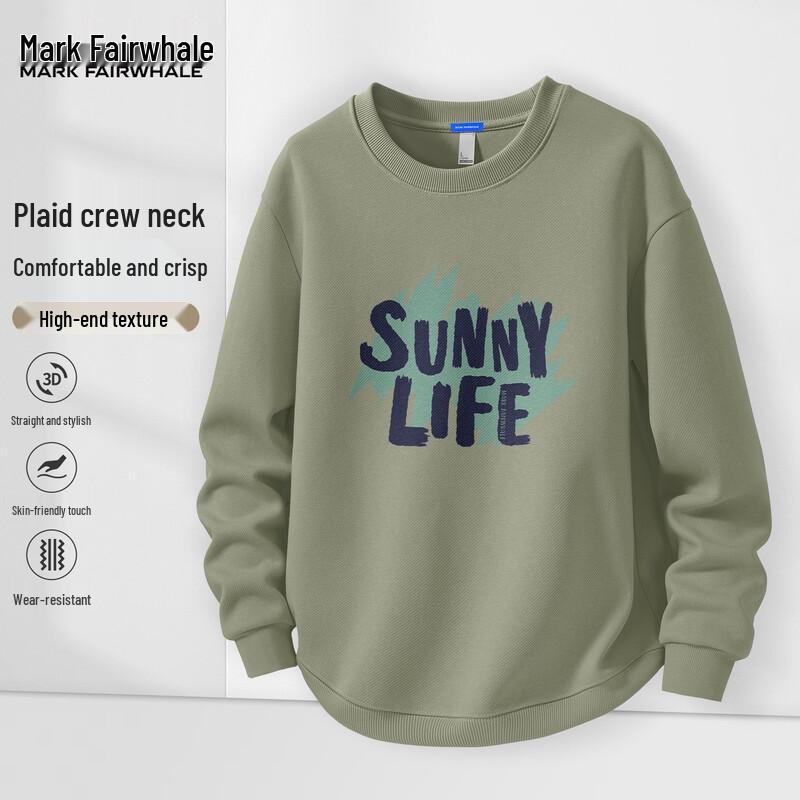 Mark Fairwhale Men s 2026 Retro Round Neck Sweatshirt L