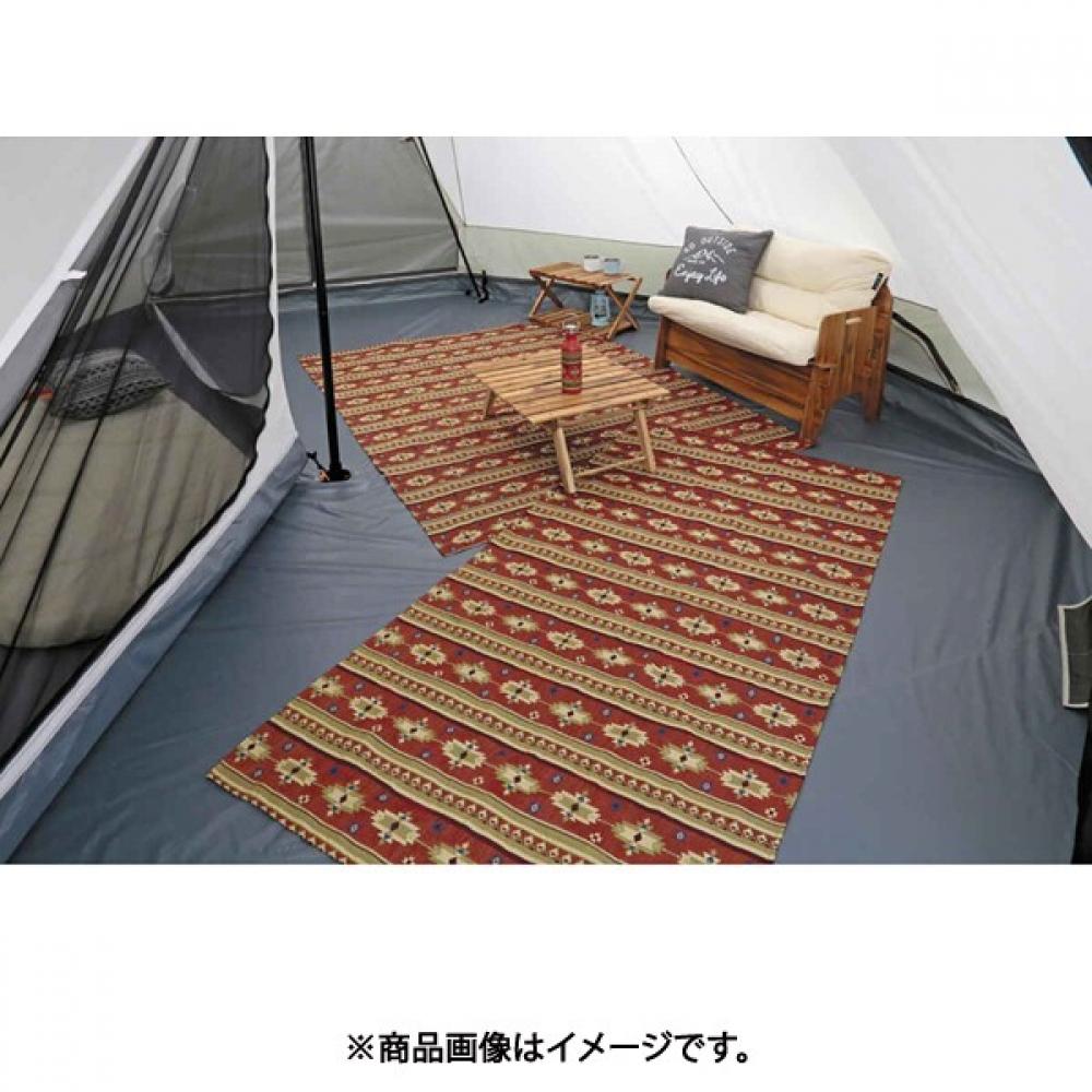 Pearl Metal Rug Leisure 100 X 180 Cm Cs Native Rug 1018 Captain Stag Red Up 2591