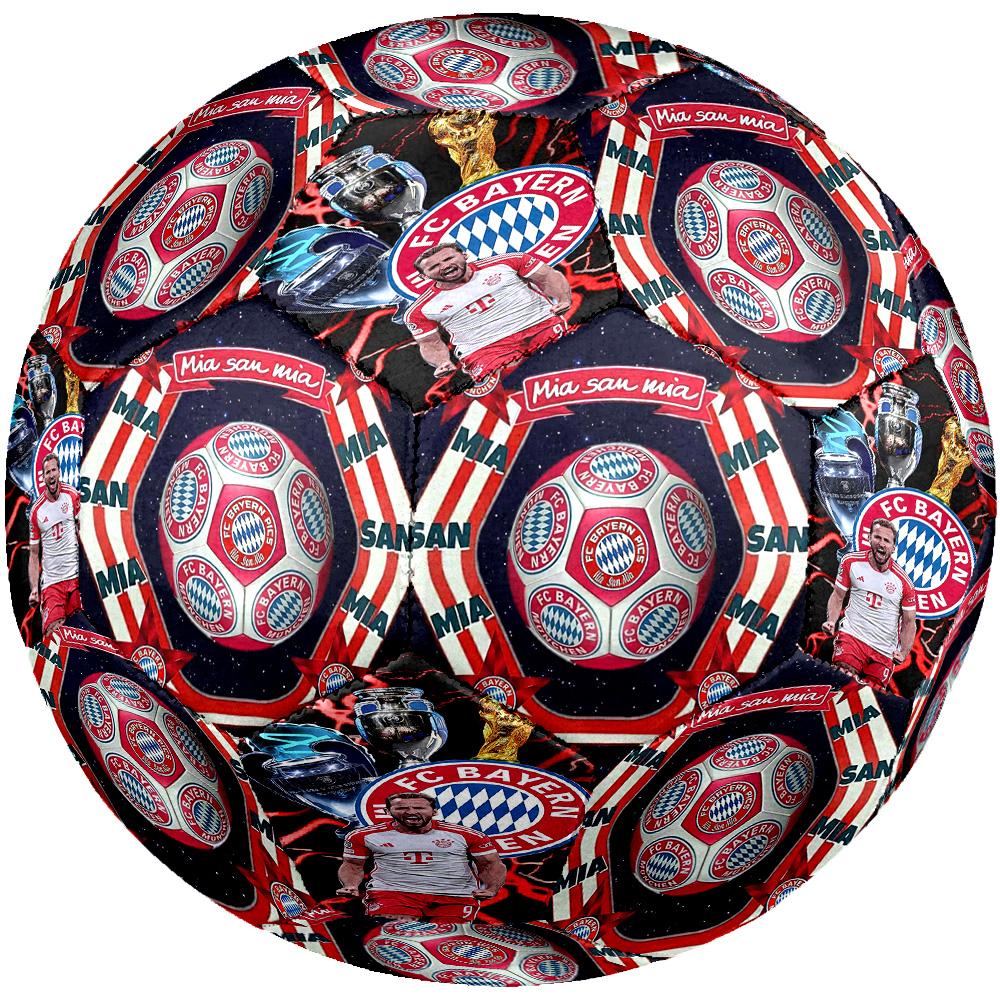 Fc Bayern Size 5 Football Machinestitched Indooroutdoor Training And Matches For Football Accessories