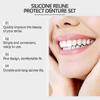 1/2/3x Advanced Customized Full Denture Set, Silicone Reline Denture Set