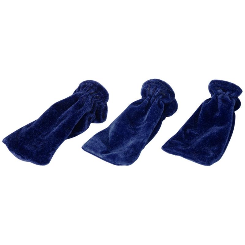 3 Stück Klavier Sustain Pedal Abdeckung Plüsch Klavierpedal Schutzhülle Etui Rutschfest Klavierzubehör Pedal Staubschutzhüllen