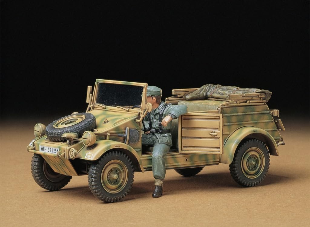 Tamiya Military Miniature Series 213 German Army Kubelwagen Type 82 Plastic Model 35213 1/35 No. Pkw.K1