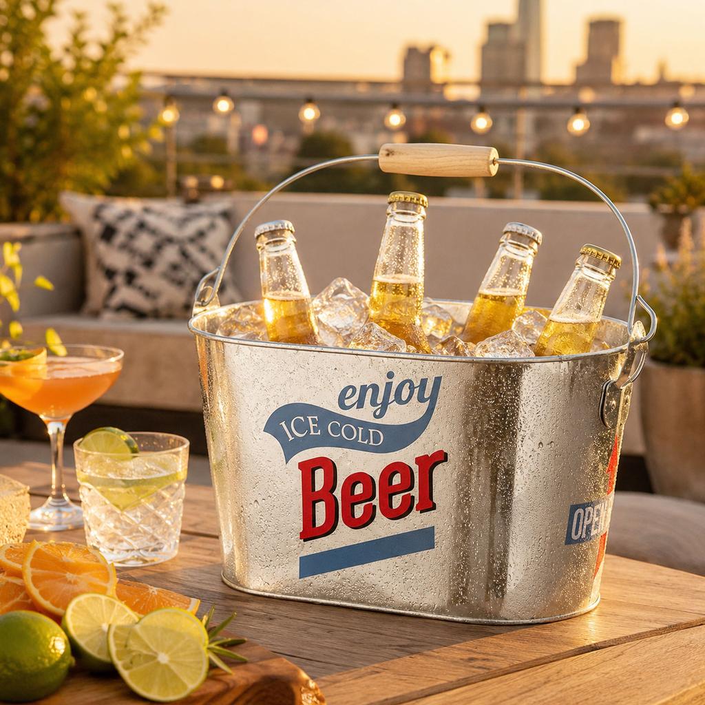 Bar Ice for - Home and Outdoor Party Cooler for Cans and Bottles