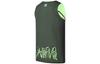 Li Ning Badfive Basketball Jersey Men's Ebony Black Fluorescent Ice Green AAYR371-8