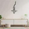 Minimalist Metal Shark Wall Art - Hollow Design