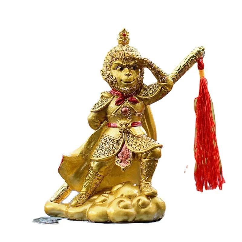 Sun Wukong Car Ornaments Car Decorations Treading Auspicious Clouds Supreme Treasure Color-changing Car Accessories
