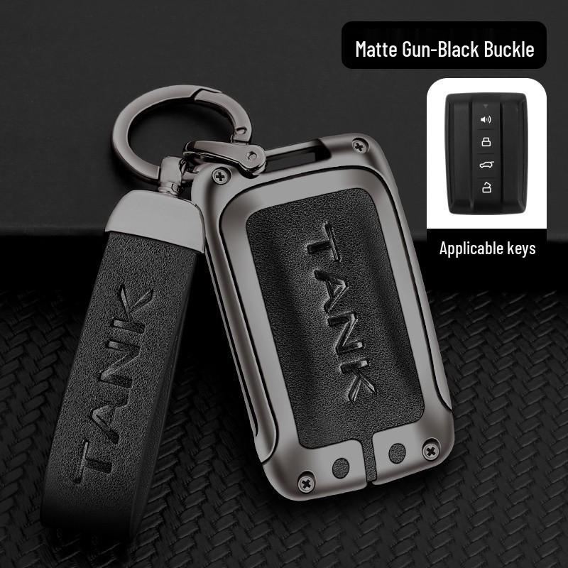 TANK 300 Key Case - New Logo for Challenger, Conqueror, Cyber, Wey, 500