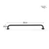 Wall-mounted & Side-mounted Drying Rod for Bedroom Wardrobe and Balcony - Fixed Top-Mounted Clothes Rack, Free Shipping