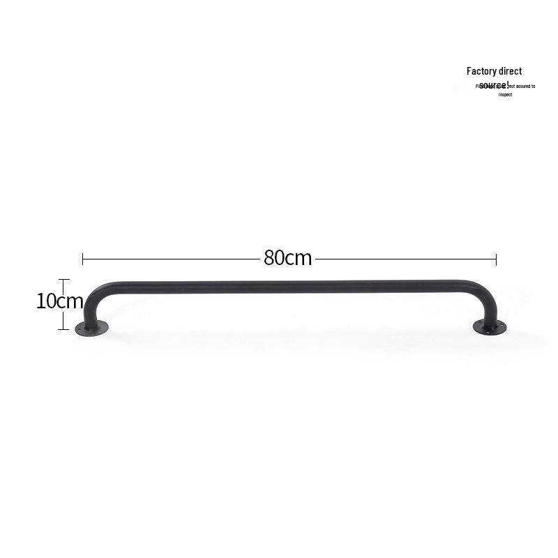 Wall-mounted & Side-mounted Drying Rod for Bedroom Wardrobe and Balcony - Fixed Top-Mounted Clothes Rack, Free Shipping