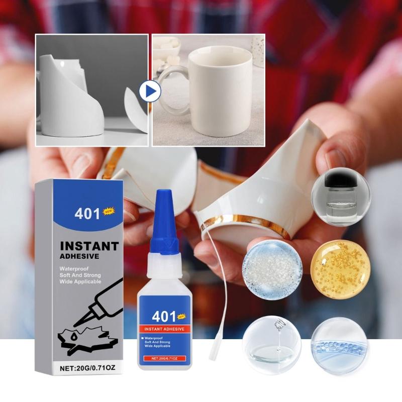 Highly Strength Glues, Instant Adhesive Super Glues, Waterproof Welding Glues For Repair Plastic, Leather, Wood, Glass