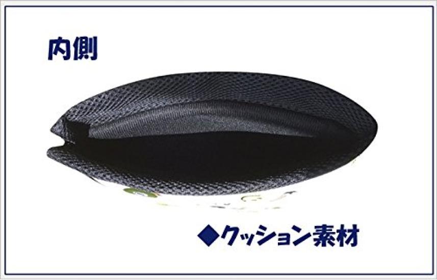 BLUE TEE GOLF California [SMILE & PINBALL] High quality embroidery finish Cat Hand Headcover (White (off-white), Smile Type (for iron))