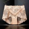 Women Panties Mid Waist Stretchy Seamless Quick Drying See-through Lace Sexy Ladies Boyshorts Briefs Underpants Daily