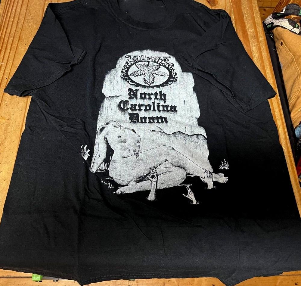 Футболка Toke North Carolina Doom Хлопок Черный Все Размеры S-5XL Унисекс Футболка M
