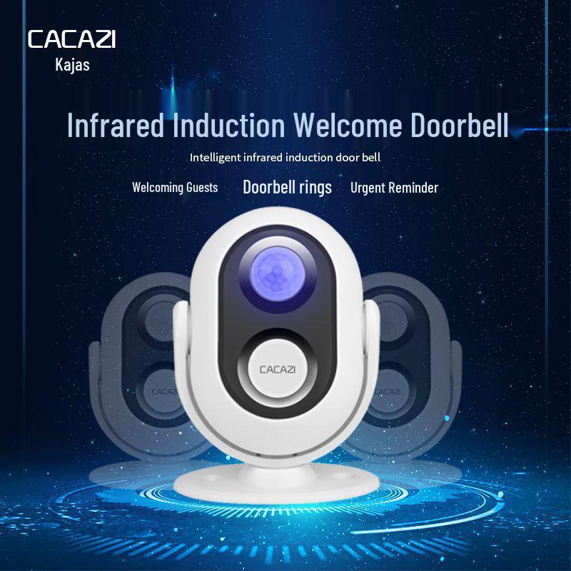 Infrared Electronic Welcome Doorbell Sensor for Store Entrances No