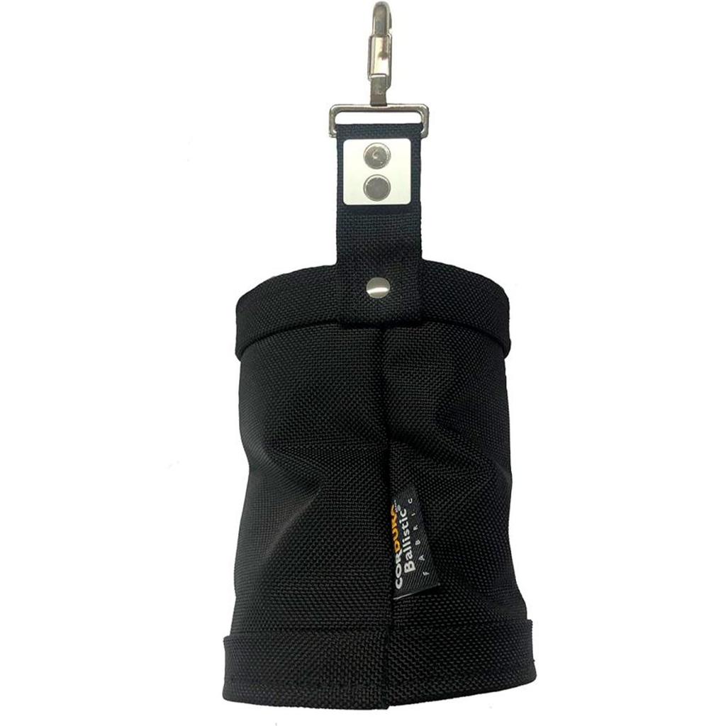 Knicks Cordura Ballistic Fabric Dust Cup Freestanding Black Self-supporting BA-100DC