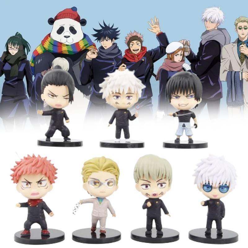 Jujutsu Kaisen Toji Fushiguro Suguru Geto Kento Nanami Pvc Figure Blind Box Collectible