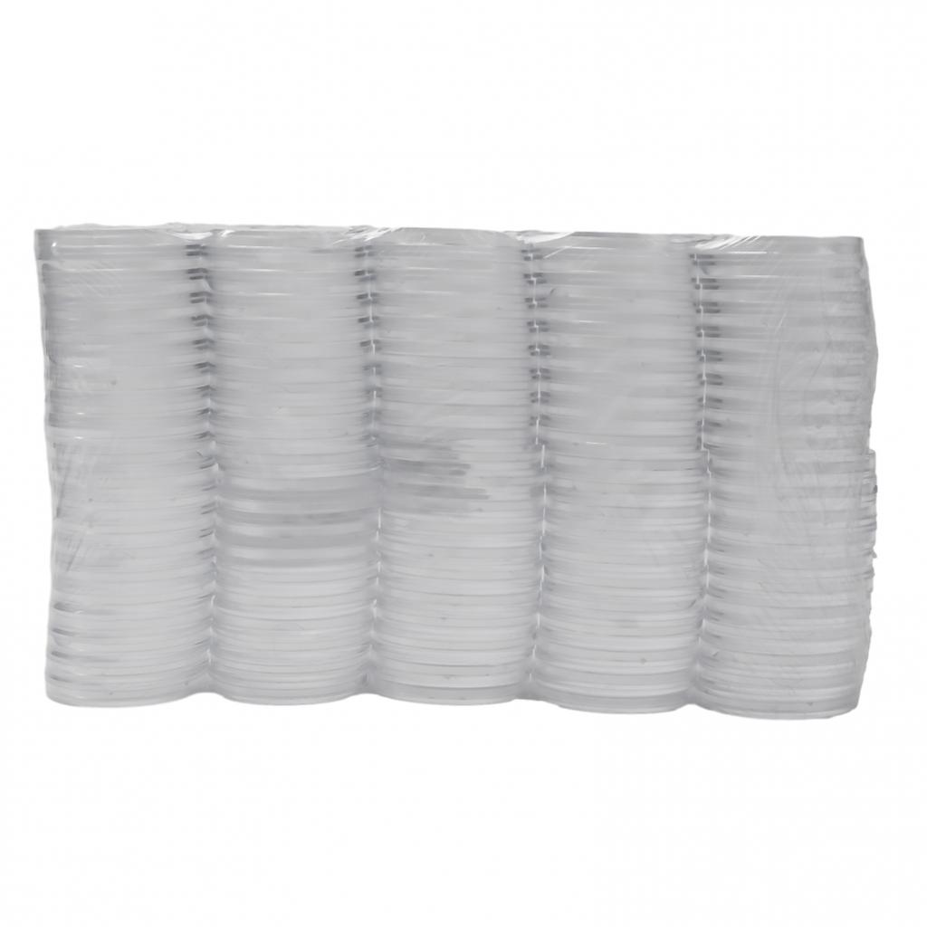 39mm Coin Capsules Coin Collection Rimless Transparent
