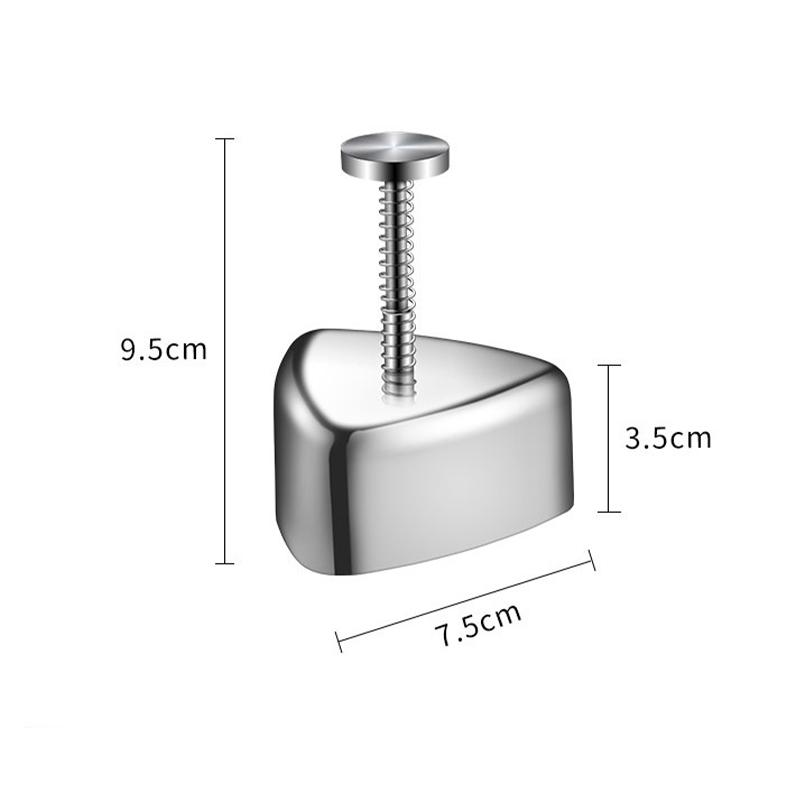 304 Stainless Steel Sushi Mold Triangle Heart-shaped Sushi Maker Press Rice Ball Mold Bento Tool DIY Rice Ball for Lunch Making