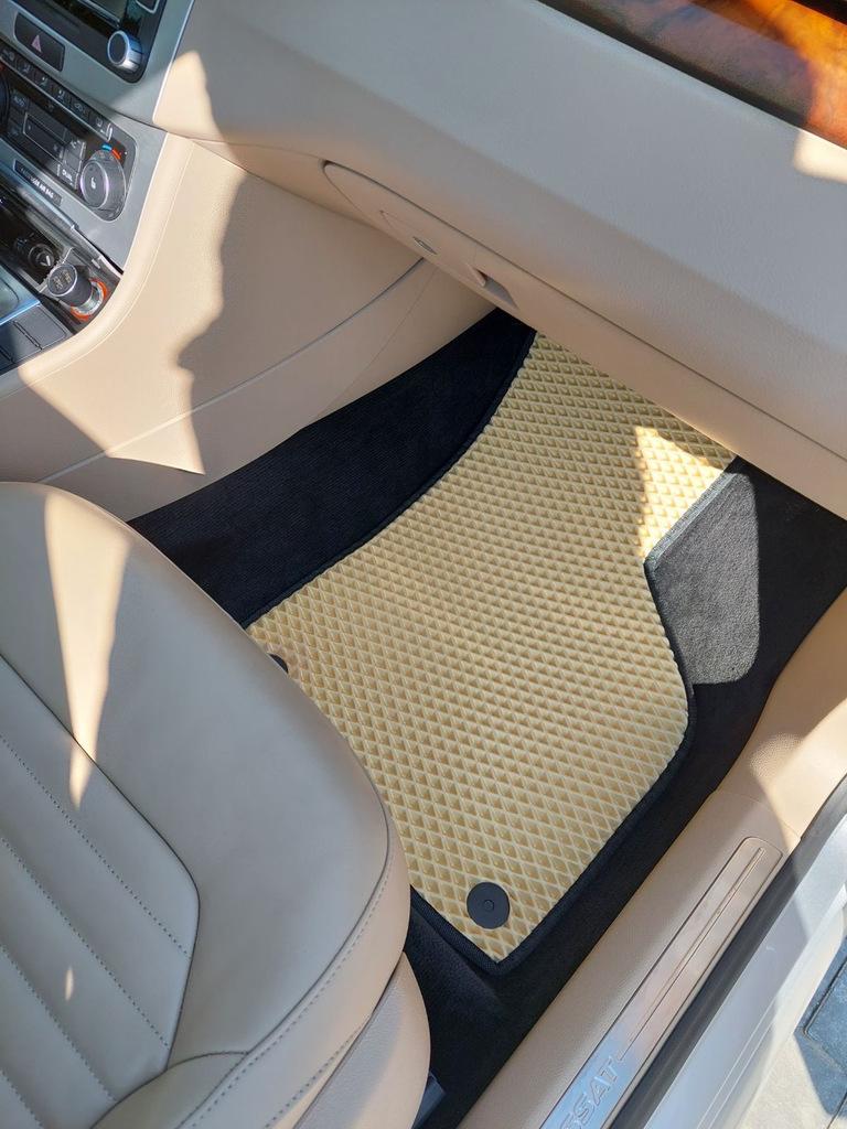EVA Mats (EU, Beige) for Volkswagen Passat B7 2012-2015