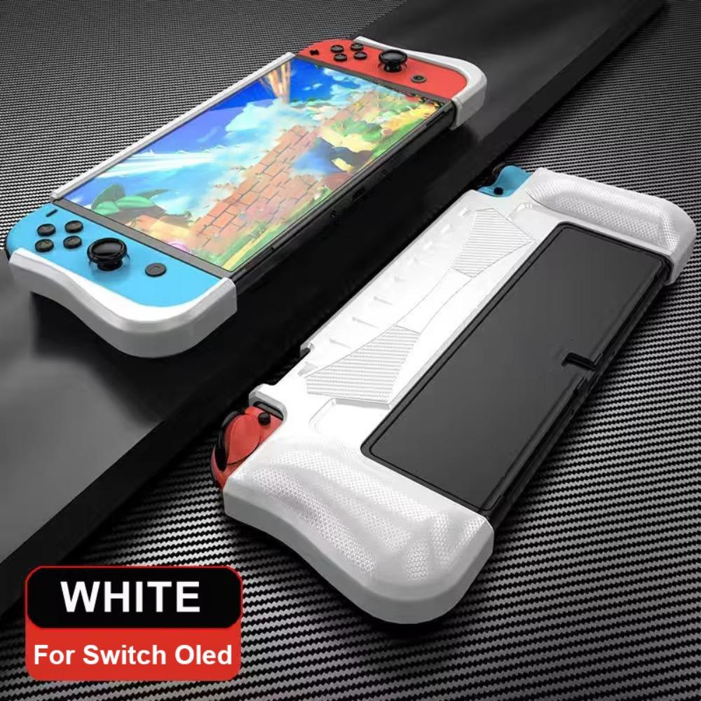 Husă Șocuri Portabilă Dockabilă Accesorii Jocuri Carcasă cu Grip pentru Nintendo Switch OLED