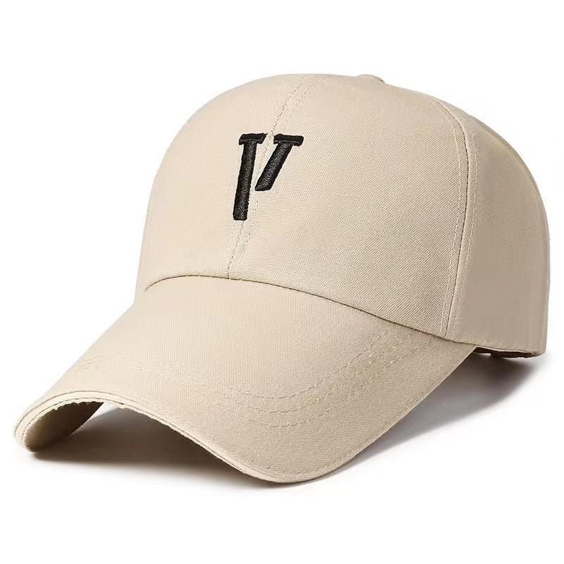 Letter Embroidery V Men Summer Sun Protection Baseball Cap Breathable Women Hat