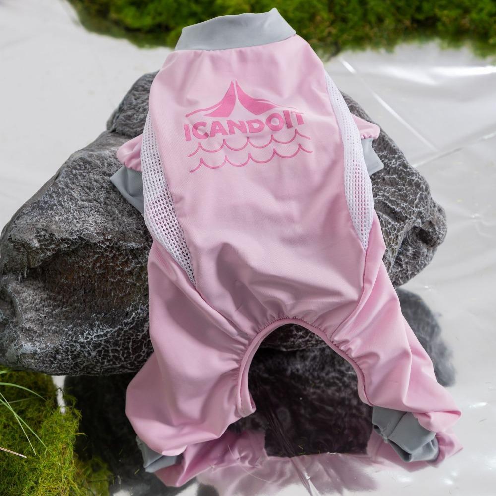 

Новая крутая одежда для собак, контрастная цветная вставка, для маленьких собак, бишон, тедди, летняя тонкая дышащая солнцезащитная охлаждающая одежда S