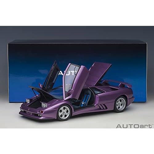 AUTOart 1/18 Scale Lamborghini Diablo SE30 VIOLA SE30/Metallic Purple Finished Product, One Size, 79158