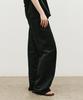 Artid Summer String Wide Pants_Black