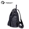 Juer Women's Genuine Leather Backpack