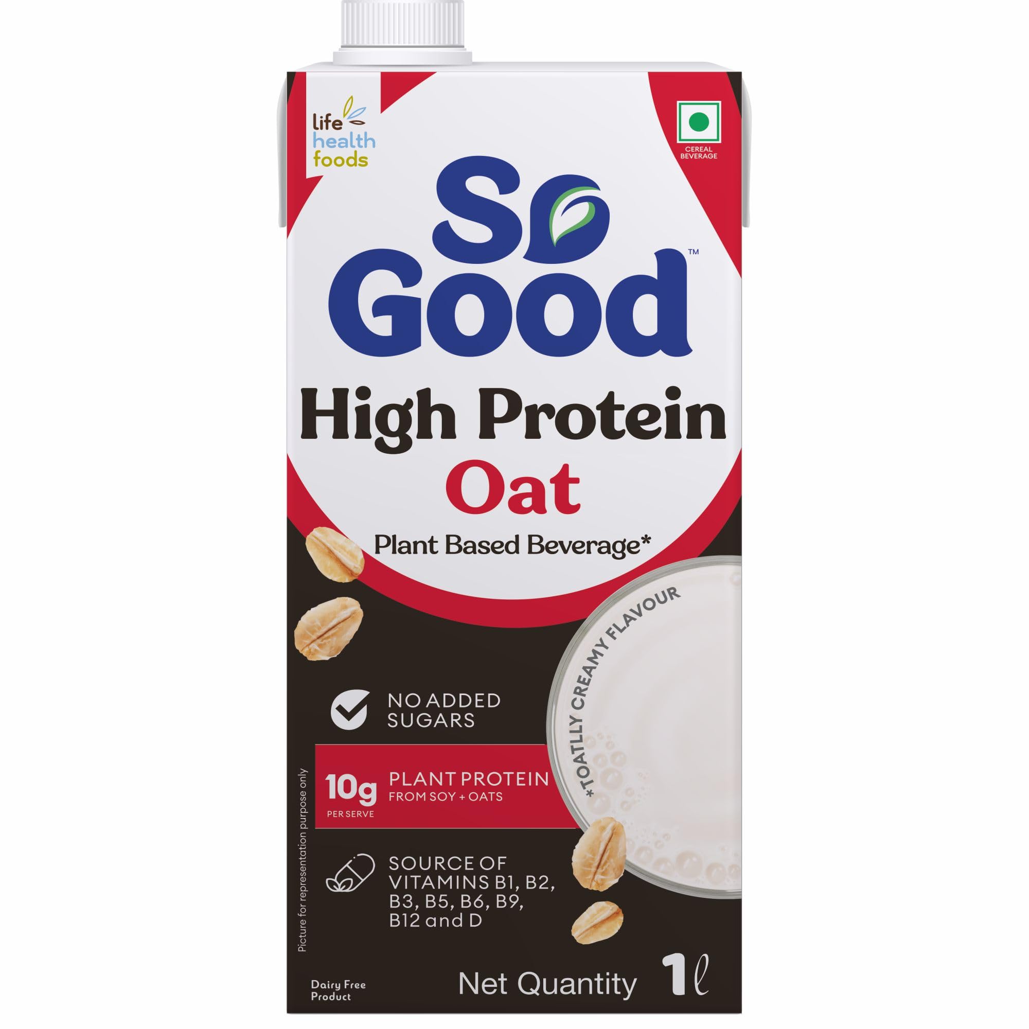 So Good High Protein Oat Beverage 1ltr