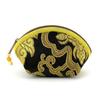 Chinese Brocade Jewelry Pouch Exquisite Handmade Embroidery Zipper Closure Small Storage Bag for Rings Earrings Necklace