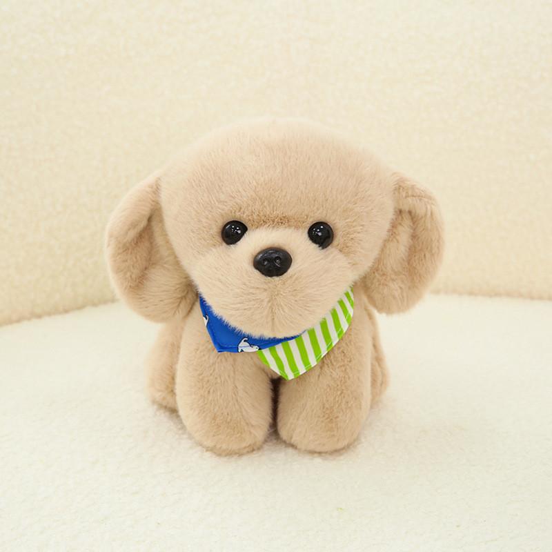 Adorable Bichon Frise Plush Dog Stuffed Animal Doll Soft Pillow For Girls Gifts