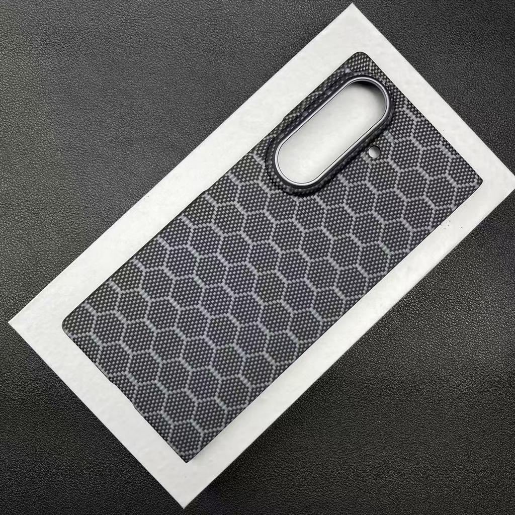 For Samsung Galaxy Z Fold8 Ultra Fold 8 Ultra Kevlar Case Dual Axial Protective Magnetic Carbon Fiber Anti-Drop Shockproof Cover