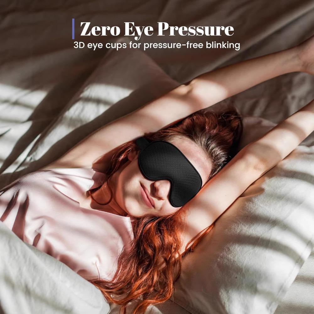 Breathable Sleeping Eye Mask Memory Foam Travel Eye Mask Portable 3D Eye Mask Office