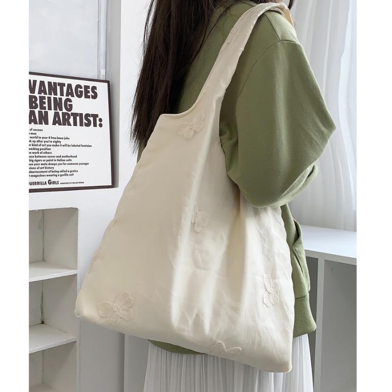 Embroidered Large-capacity Bag Lace Versatile Shoulder Bag for Casual Travel