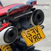 Ducati Hypermotard 950 Modified Tail License Holder with Turn Signals & Folding Brake Light