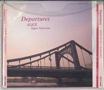 

CD ALICE - Departures TOCT10165PROMO TOSHIBA EMI Japan Japanese Pop/Rock Used
