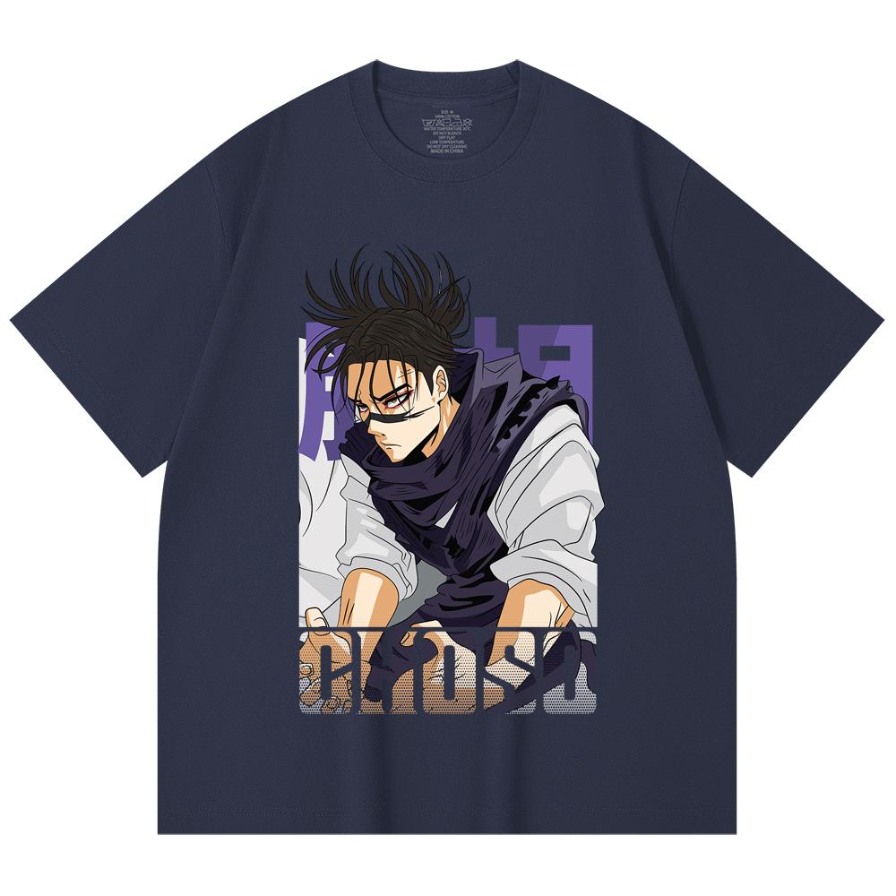 230 Gsm 100% Katoen Jujutsu Kaisen V29 Choso Print Unisex Zwaar Katoen T-shirt