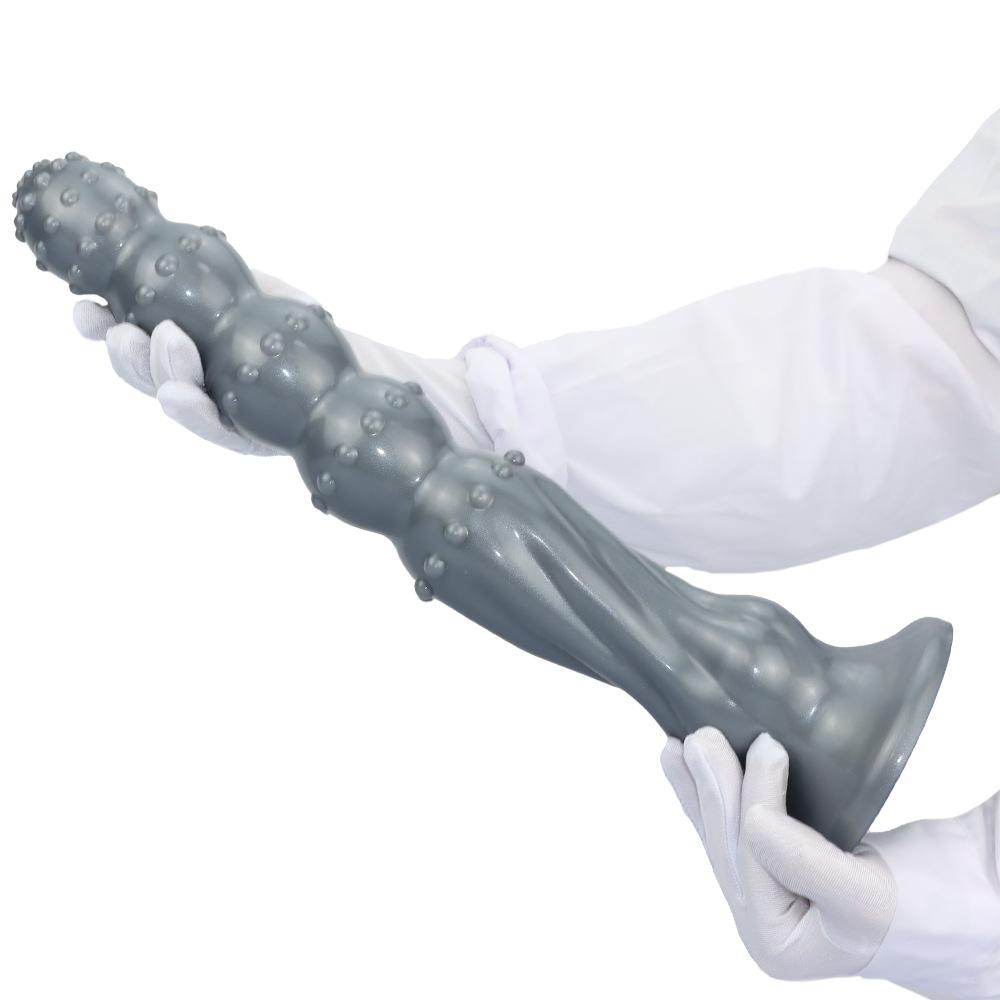 Silicone Extra Long Anal Plug Dildo Sex Toy Masturbator for Men and Women Strap On Penis Realistic Dick BDSM