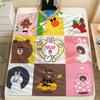LINE FRIENDS Cute Style Blanket, Warm Throw for Home Decor, Great Gift for Kawaii Lovers.chl