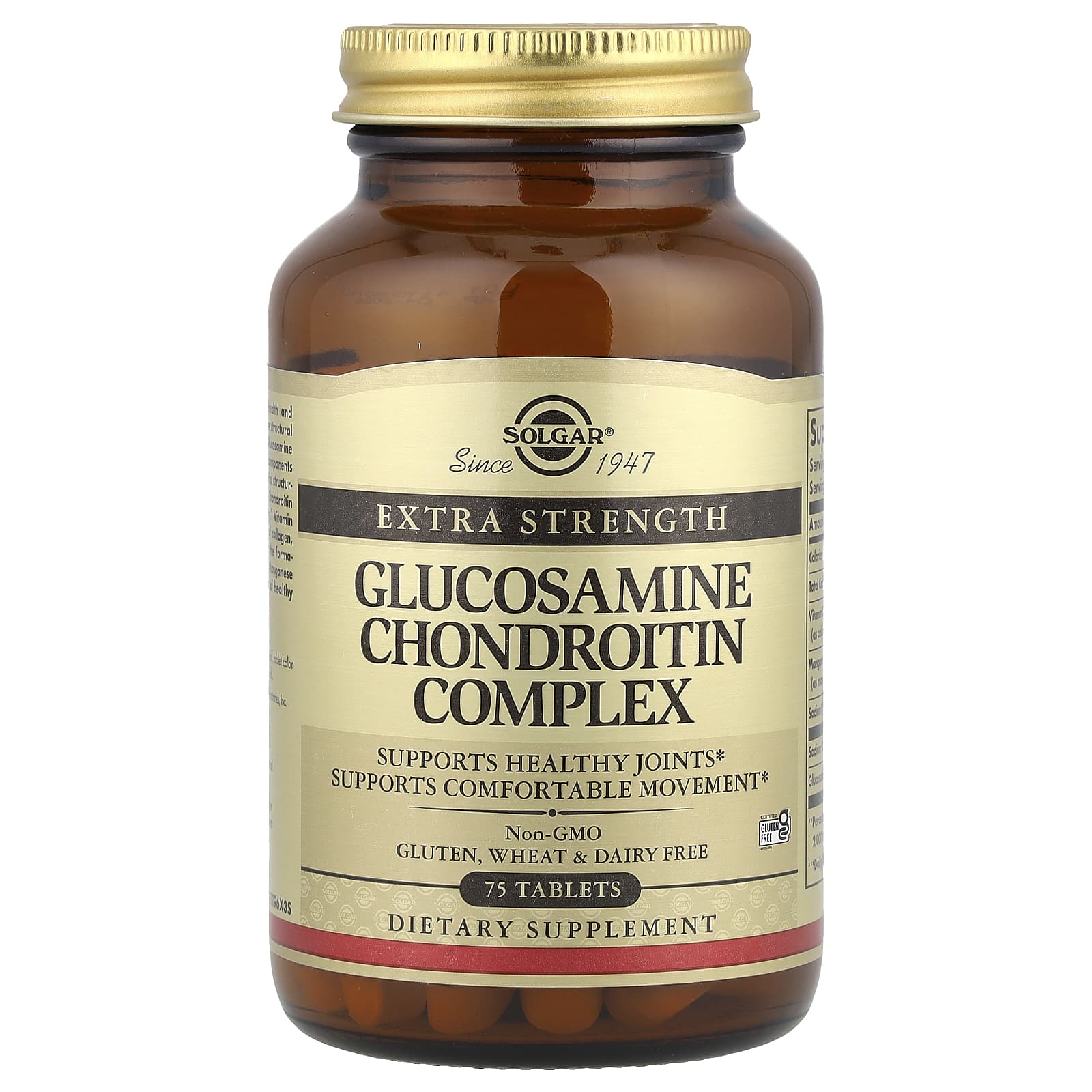 

Glucosamine Chondroitin Complex, Extra Strength, 75 Tablets