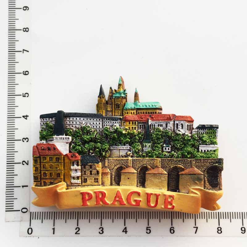 Prague Cultural Landscape Souvenir Magnet