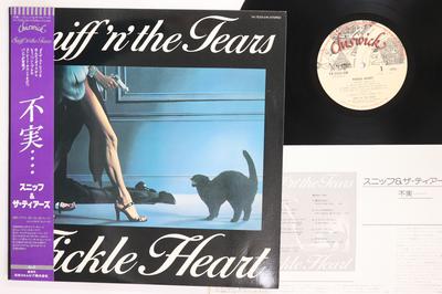 LP Record SNIFFNTHE TEARS  Fickle Heart YX7233CW CHISWICK 1979 Japan Obi Rock Used