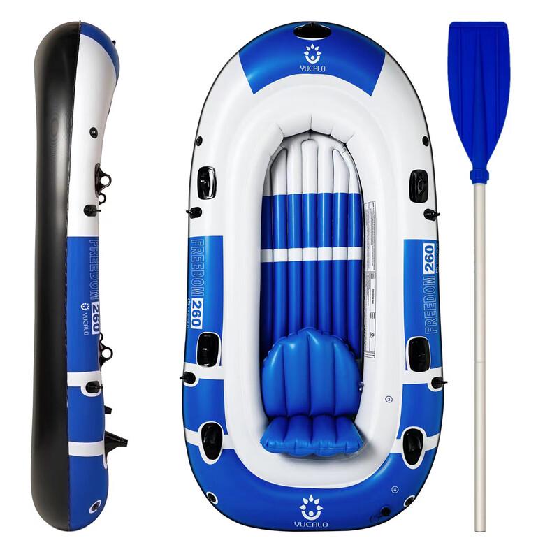 WEZHO 4-Person Inflatable Rescue Kayak