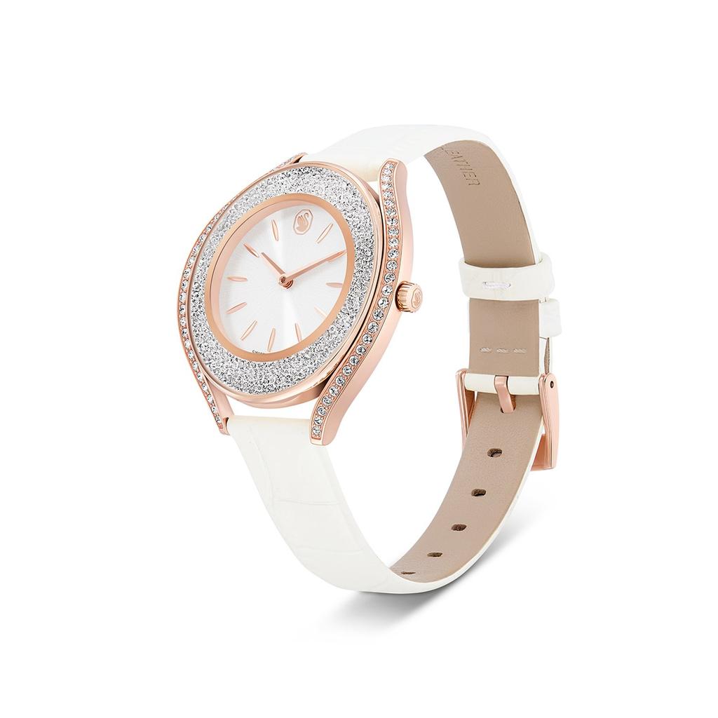 [SWAROVSKI] [Swiss made] Crystalline Aura Rose Gold Tone Watch 5730146