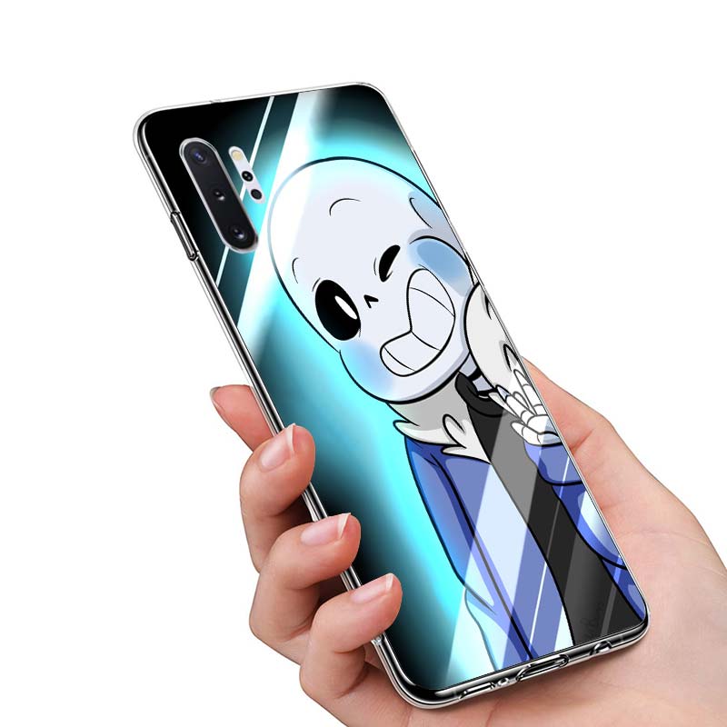 Undertale Papyrus För Samsung Galaxy Note 20 10 9 8 Plus Ultra Lite M21 M31 M31S M10S M20 M21 M32 M12 Mobilskal